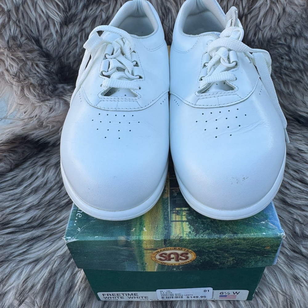 SAS Freetime Women's Athletic Shoes - White - Picture 5 of 5
